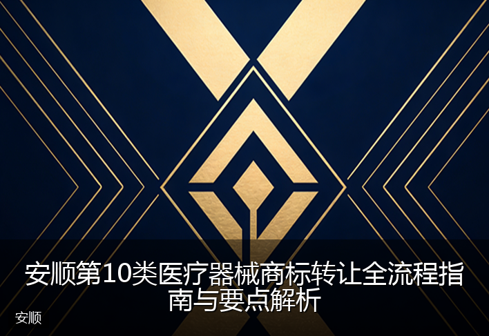 安顺第10类医疗器械商标转让全流程指南与要点解析